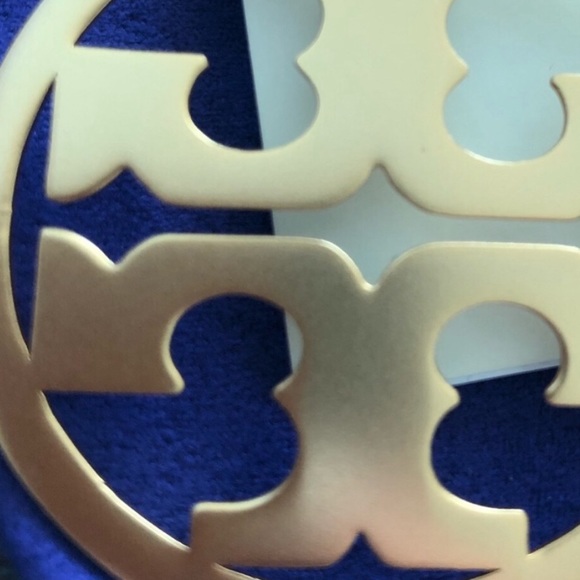 Tory Burch Gold Miller Cutout Earrings - Picture 3 of 5